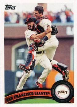 2011 Topps #552 San Francisco Giants Front