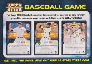 2011 Topps #NNO Topps Attax Ad Back