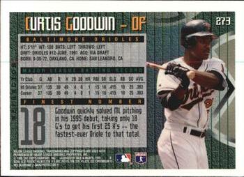1995 Finest - Refractors #273 Curtis Goodwin Back