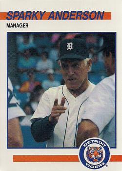 1991 Detroit Tigers Police #NNO Sparky Anderson Front