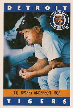 1992 Kroger Detroit Tigers #NNO Sparky Anderson Front