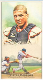 2011 Topps - Kimball Champions #KC-22 Victor Martinez Front