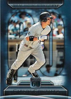 2011 Topps - Topps 60 #T60-93 Carlos Gonzalez Front