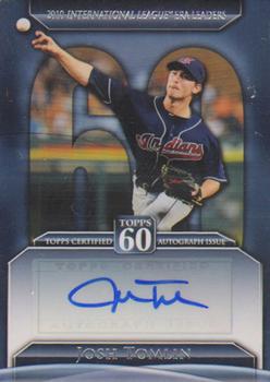2011 Topps - Topps 60 Autographs #T60A-JT2 Josh Tomlin Front