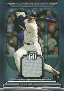 2011 Topps - Topps 60 Relics #T60R-WB Wade Boggs Front