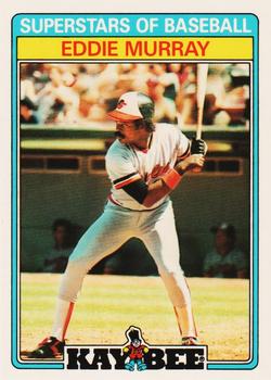 1987 Topps Kay-Bee Superstars of Baseball #22 Eddie Murray Front