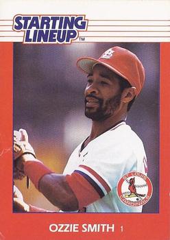 1988 Kenner Starting Lineup Cards #3397110050 Ozzie Smith Front