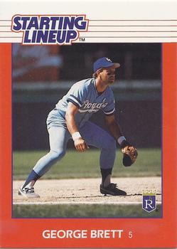 1988 Kenner Starting Lineup Cards #3397114040 George Brett Front