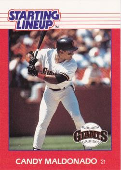 1988 Kenner Starting Lineup Cards #3397100090 Candy Maldonado Front