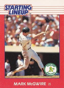 1988 Kenner Starting Lineup Cards #3397100030 Mark McGwire Front