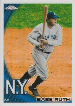 2010 Topps Chrome - Refractors #222 Babe Ruth Front