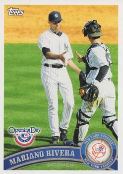 2011 Topps Opening Day #20 Mariano Rivera Front
