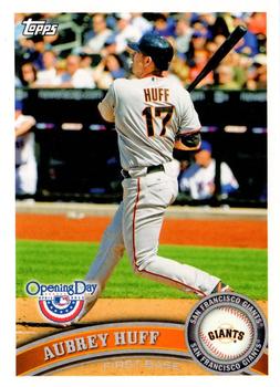 2011 Topps Opening Day #41 Aubrey Huff Front