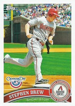 2011 Topps Opening Day #123 Stephen Drew Front