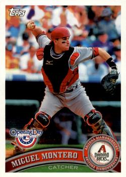 2011 Topps Opening Day #132 Miguel Montero Front