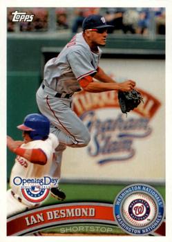 2011 Topps Opening Day #134 Ian Desmond Front
