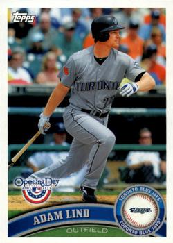 2011 Topps Opening Day #157 Adam Lind Front