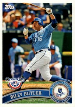 2011 Topps Opening Day #185 Billy Butler Front