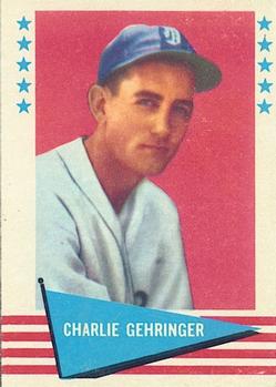 1961 Fleer Baseball Greats (F418-3) #32 Charlie Gehringer Front