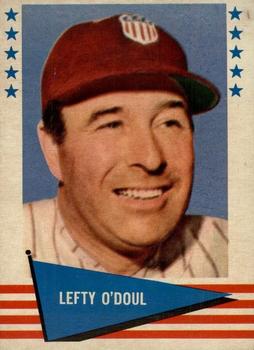 1961 Fleer Baseball Greats (F418-3) #130 Lefty O'Doul Front
