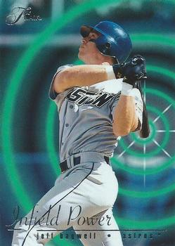 1995 Flair - Infield Power #1 Jeff Bagwell Front