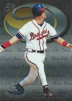 1995 Flair - Wave of the Future #9 Chipper Jones Front