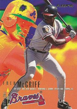 1995 Fleer #312 Fred McGriff Front