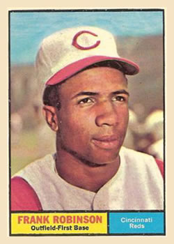 1961 Topps #360 Frank Robinson Front