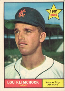 1961 Topps #462 Lou Klimchock Front