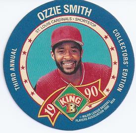 1990 King B Discs #4 Ozzie Smith Front
