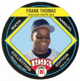 1993 King B Discs #4 Frank Thomas Front