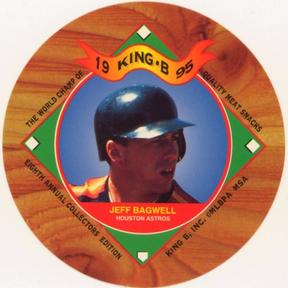1995 King B Discs #2 Jeff Bagwell Front