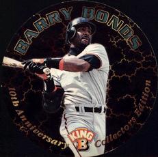 1997 King B Discs #2 Barry Bonds Front