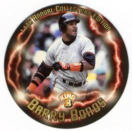 1998 Pacific King B Discs #2 Barry Bonds Front