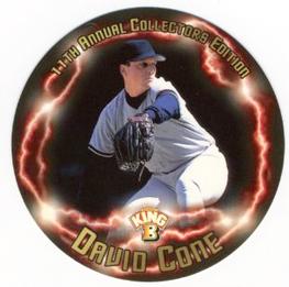 1998 Pacific King B Discs #20 David Cone Front