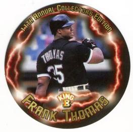 1998 Pacific King B Discs #21 Frank Thomas Front