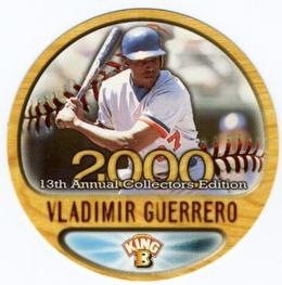 2000 Pacific King B Discs #17 Vladimir Guerrero Front