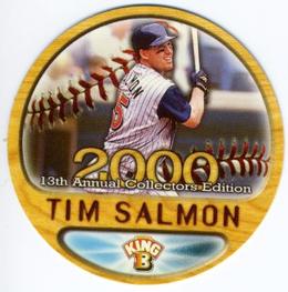 2000 Pacific King B Discs #25 Tim Salmon Front