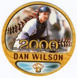 2000 Pacific King B Discs #29 Dan Wilson Front