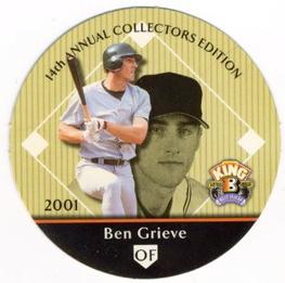 2001 Playoff King B Discs #NNO Ben Grieve Front