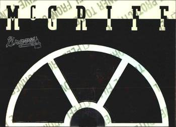 1995 Leaf - Slideshow #3B Fred McGriff Front