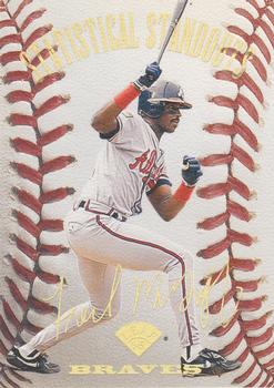 1995 Leaf - Statistical Standouts #4 Fred McGriff Front