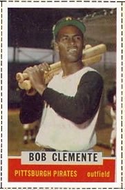 1962 Bazooka #NNO Bob Clemente Front