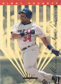 1995 Leaf Limited - Gold #11 Kirby Puckett Front
