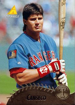 1995 Pinnacle #49 Jose Canseco Front
