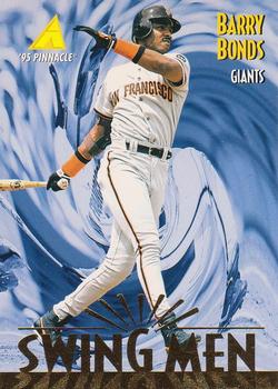 1995 Pinnacle #299 Barry Bonds Front