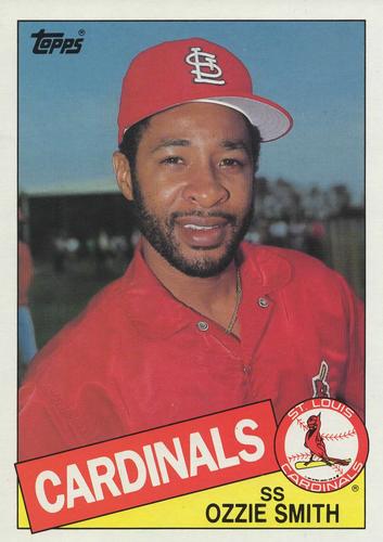 1985 Topps Super #47 Ozzie Smith Front