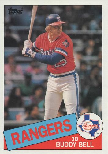 1985 Topps Super #53 Buddy Bell Front
