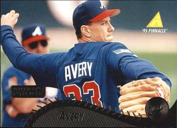 1995 Pinnacle - Artist's Proofs #185 Steve Avery Front