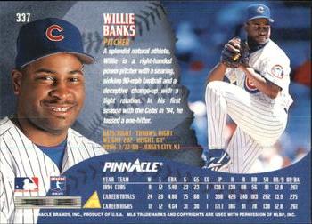 1995 Pinnacle - Artist's Proofs #337 Willie Banks Back
